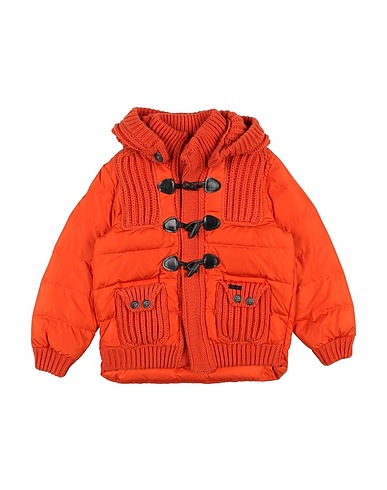 BARK Shell jacket Orange 100% Polyamide, Wool