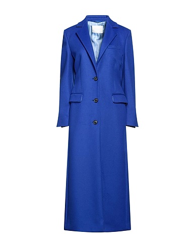 VIKY RADER STUDIO Coat Bright blue 70% Wool, 30% Cashmere
