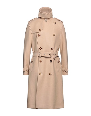 BURBERRY Caban e doppio petto Sabbia 51% Lana di cammello, 49% Lana