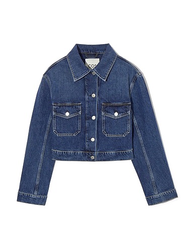 COS Denim jacket Blue 80% Organic cotton, 20% Recycled cotton