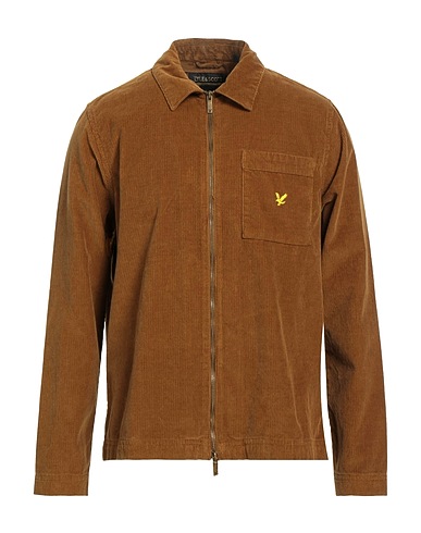 LYLE & SCOTT Jacket Brown 100% Cotton
