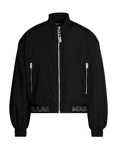 KARL LAGERFELD JEANS Bomber KLJ RELAXED BOMBER
 Black 100% Recycled polyester