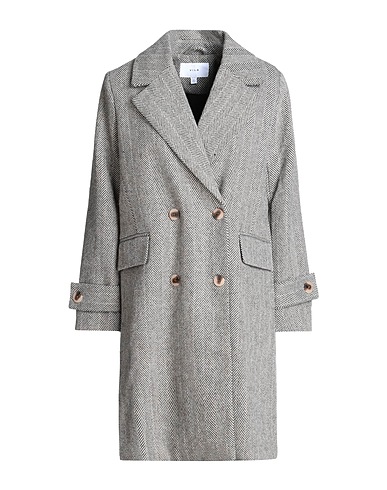 VILA Coat Ivory 80% Polyester, 20% Recycled wool