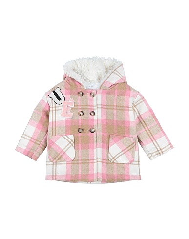 U+É Double breasted pea coat 50% Acrylic, 25% Polyester, 20% Wool, 5% Other Fibres