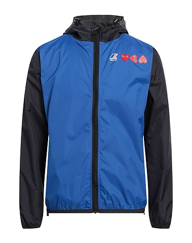COMME des GARÇONS PLAY Jacket Blue 100% Polyamide