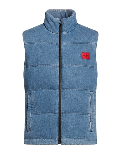 HUGO Shell  jacket Blue 80% Cotton, 20% Recycled cotton