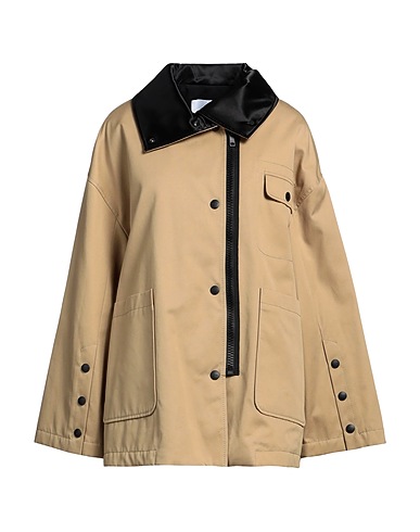 MSGM Jacket Sand 100% Cotton, Acetate, Polyamide, Elastane, Polyester