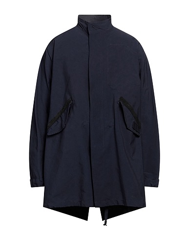 MICHELACCI DANILO Full-length jacket Navy 65% Polyester, 35% Nylon
