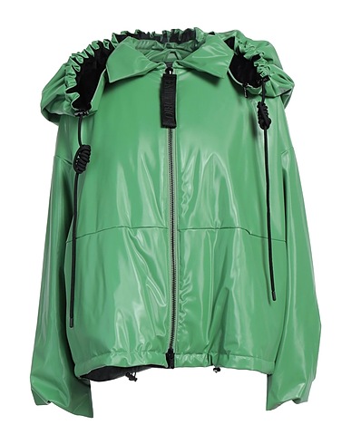 EMPORIO ARMANI Jacket Light green 92% Polyester, 8% Elastane
