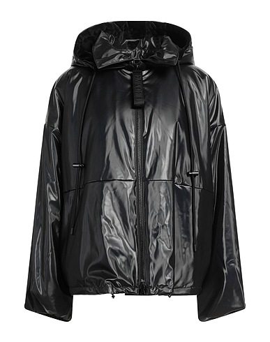 EMPORIO ARMANI Jacket Black 92% Polyester, 8% Elastane