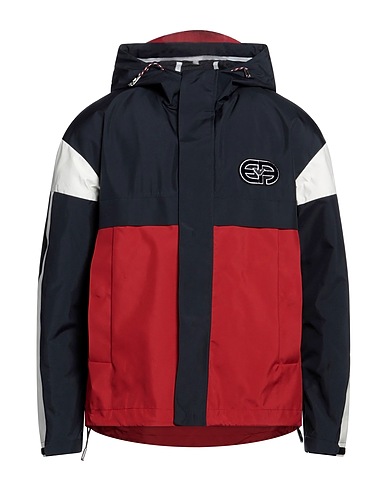 EMPORIO ARMANI Jacket Midnight blue 100% Polyester