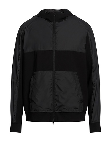 EMPORIO ARMANI Jacket Black 57% Viscose, 32% Polyamide, 6% Wool, 5% Elastane, Polyester