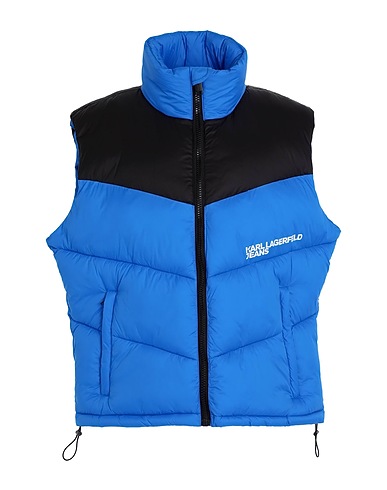 KARL LAGERFELD JEANS Shell jacket KLJ PUFFER VEST
 Bright blue 100% Recycled polyamide