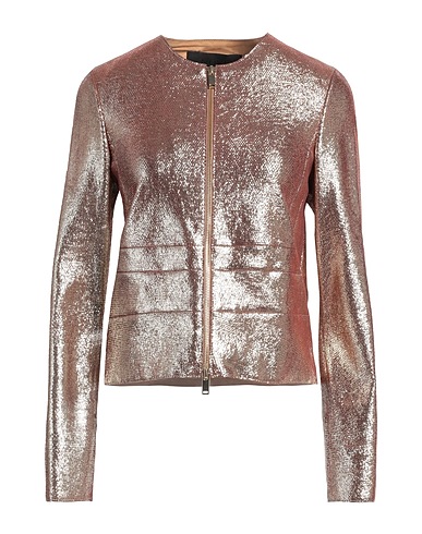 NOVE Jacke Gold 100% Lammleder