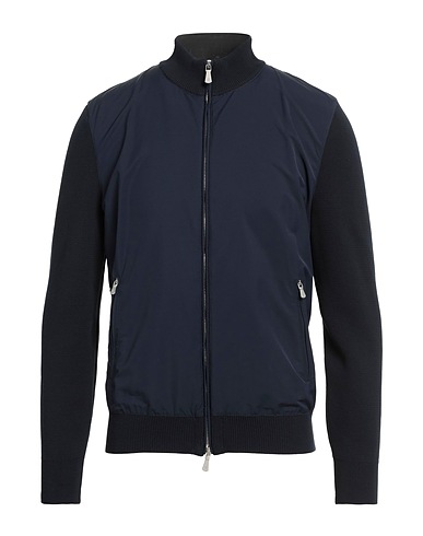 ELEVENTY ブルゾン ネイビー ウール 54% / ナイロン 46%