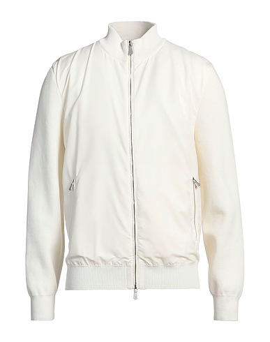 ELEVENTY Bomber White 54% Wool, 46% Polyamide