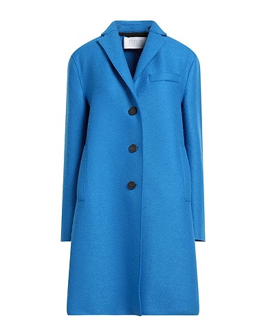 HARRIS WHARF LONDON Coat Azure 100% Virgin Wool