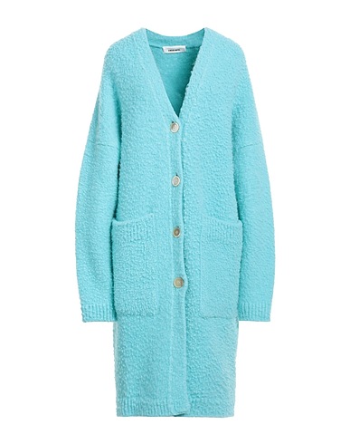 CIRCUS HOTEL Coat Sky blue 40% Wool, 30% Alpaca wool, 28% Polyamide, 2% Elastane