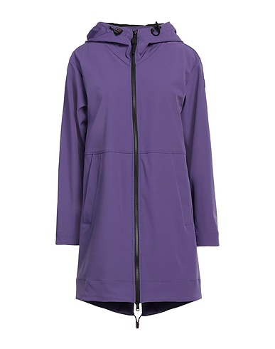 PEUTEREY Full-length jacket Purple 51% Polyamide, 42% Polyester, 7% Elastane