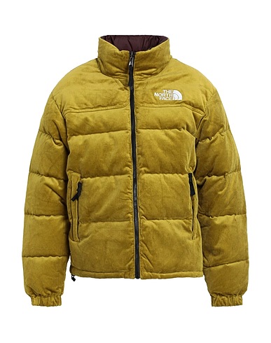 THE NORTH FACE Shell jacket M 92 REVERSIBLE NUPTSE JACKET Military green 97% Cotton, 3% Elastane, Nylon