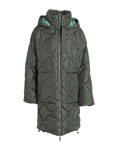 MAX&Co. Coat Dark green 100% Polyamide