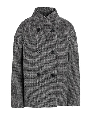 ARKET Coat Grey 56% Wool, 18% Polyamide, 12% Polyester, 9% Other Fibres, 5% Cotton