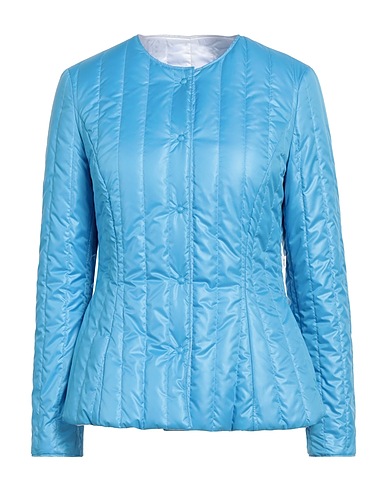 VICARIO CINQUE Shell  jacket Light blue 100% Polyester
