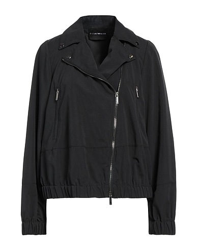 EMPORIO ARMANI Biker jacket Black 100% Polyester