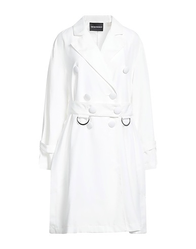 EMPORIO ARMANI Caban e doppio petto Bianco 100% Poliestere