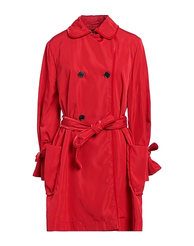 EMPORIO ARMANI Double breasted pea coat Red 100% Polyester