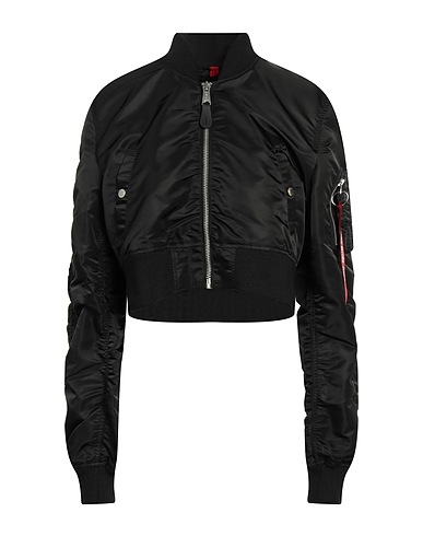 ALPHA INDUSTRIES Bomber Black 100% Nylon