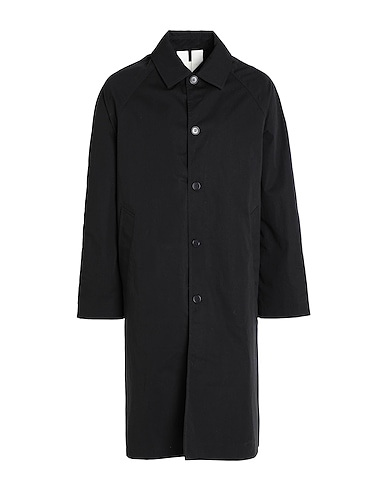 ARKET Coat Black 75% Cotton, 25% Polyamide