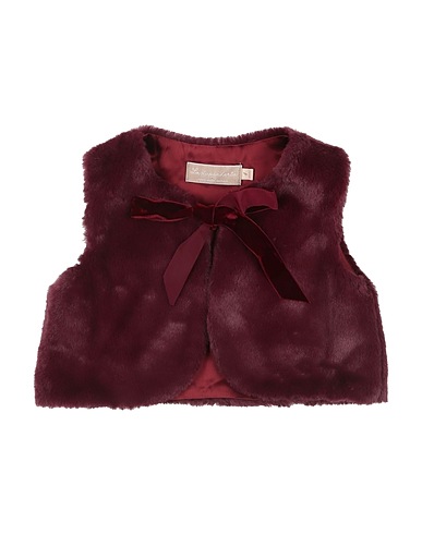 LA STUPENDERIA Teddy Coat Bordeaux 100% Poliestere