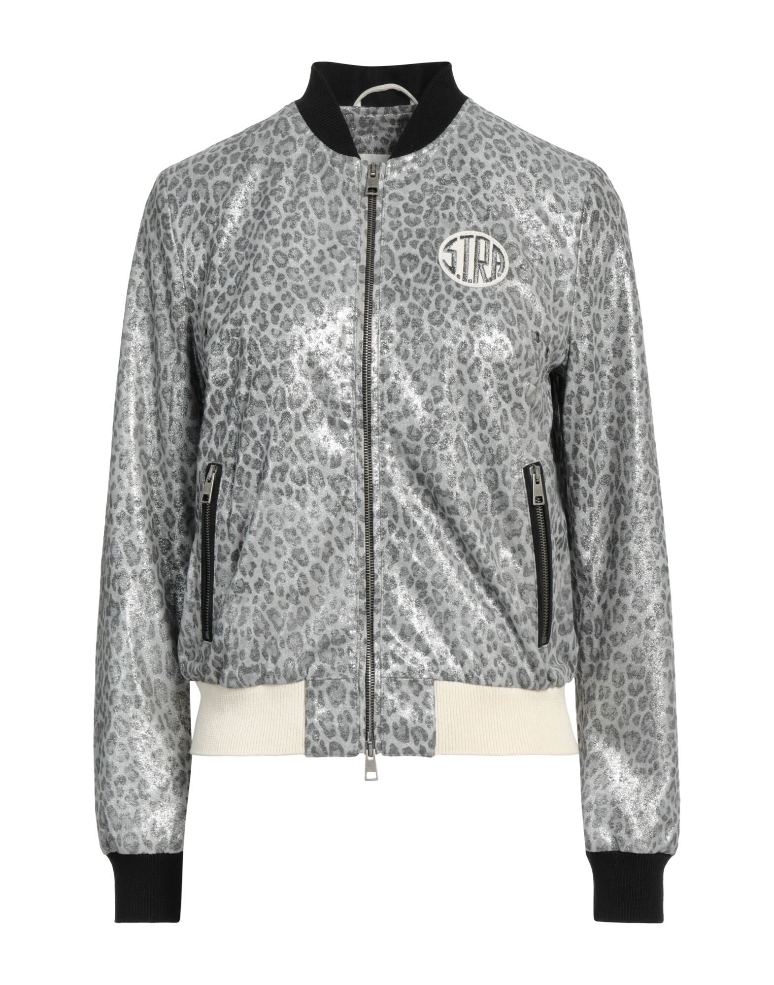 Bomberjacke silber damen Clearance