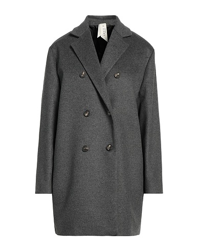ANNIE P. Coat Lead 70% Virgin Wool, 20% Polyamide, 10% Cashmere