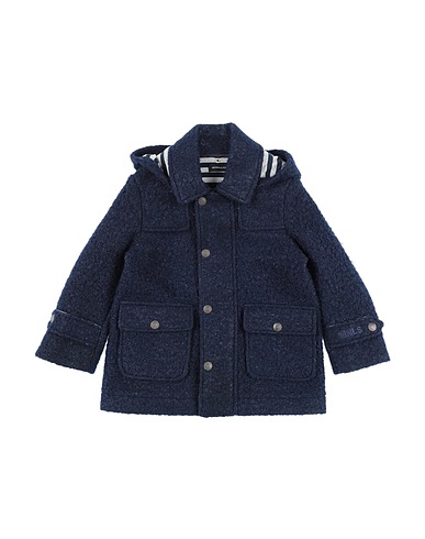 MONNALISA Coat Midnight blue 100% Polyester