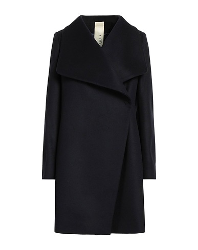 ANNIE P. Coat Midnight blue 70% Virgin Wool, 20% Polyamide, 10% Cashmere