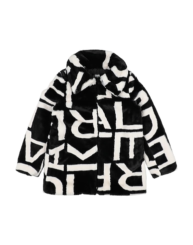 KARL LAGERFELD Kunstpelz Schwarz 100% Polyester