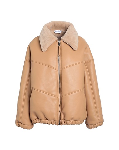 WEILI ZHENG Bomber Camel 100% Polyester