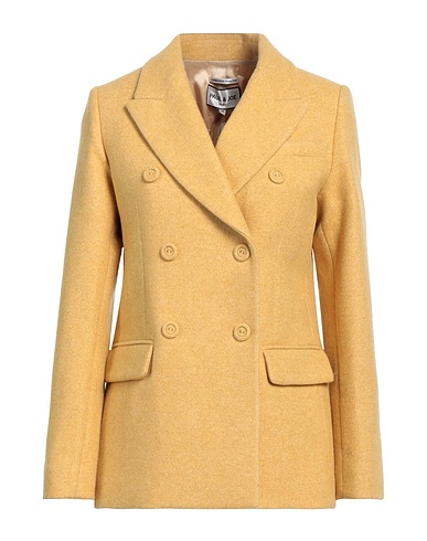 PAUL & JOE Coat Yellow 30% Wool, 30% Alpaca wool, 20% Mohair wool, 20% Polyamide