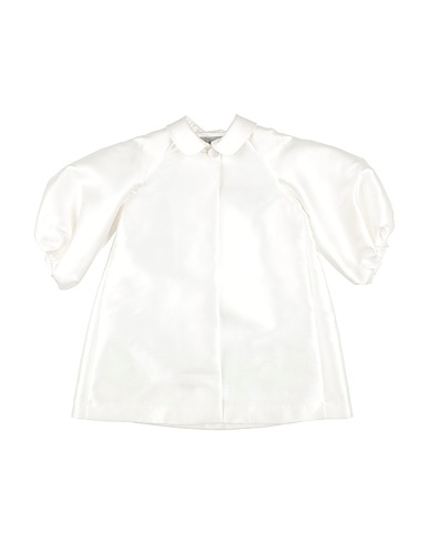 IL GUFO Full-length jacket White 100% Silk