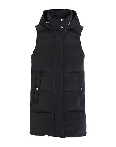 WOOLRICH Gilet ALSEA DOWN VEST 
 Black 91% Polyamide, 9% Elastane
