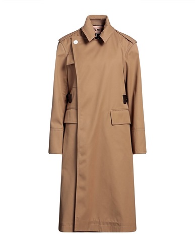 PLAN C Lange Jacke Kamel 65% Polyester, 35% Baumwolle