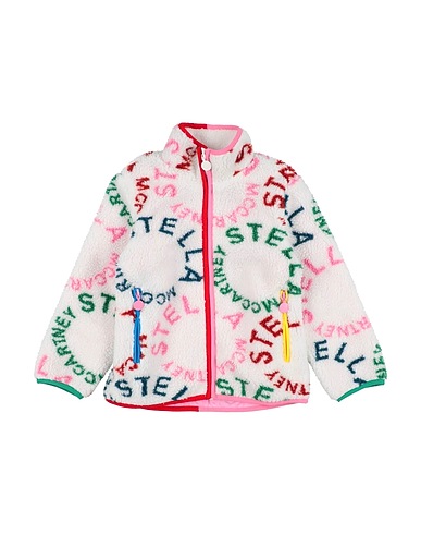 STELLA McCARTNEY KIDS Teddy Coat White 100% Polyester