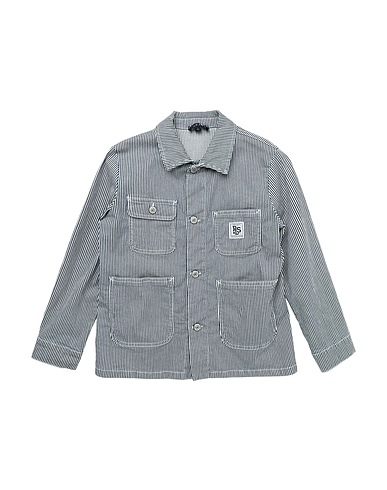 PLEASE Giubbotto jeans Blu notte 98% Cotone, 2% Elastan