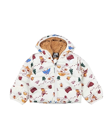 THE NORTH FACE Shell jacket BABY NORTH DOWN HOODED JACKET
 Ivory 100% Polyester
