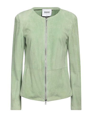 SWORD 6.6.44 Jacket Light green 100% Leather