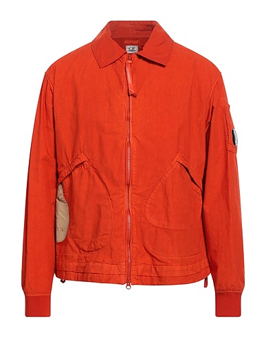 C.P. COMPANY Jacke Orange 100% Baumwolle