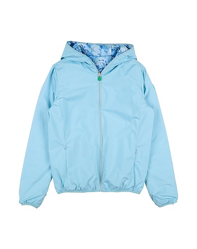 SAVE THE DUCK Giubbotto Celeste 100% Poliestere riciclato