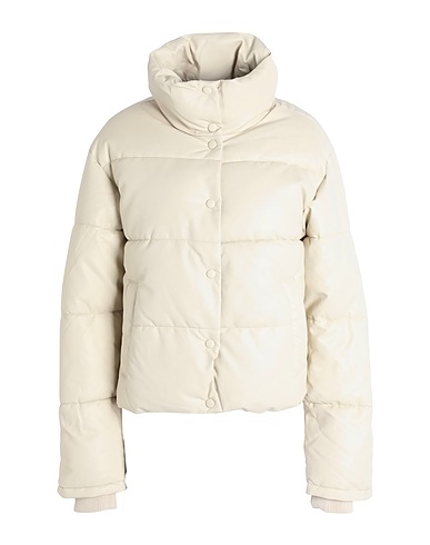 JJXX by JACK & JONES Shell jacket Ivory 85% Viscose, 15% Polyester, Polyurethane coated